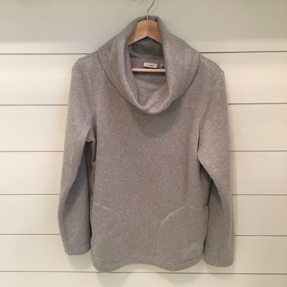Gray L.L. Bean sweatshirt